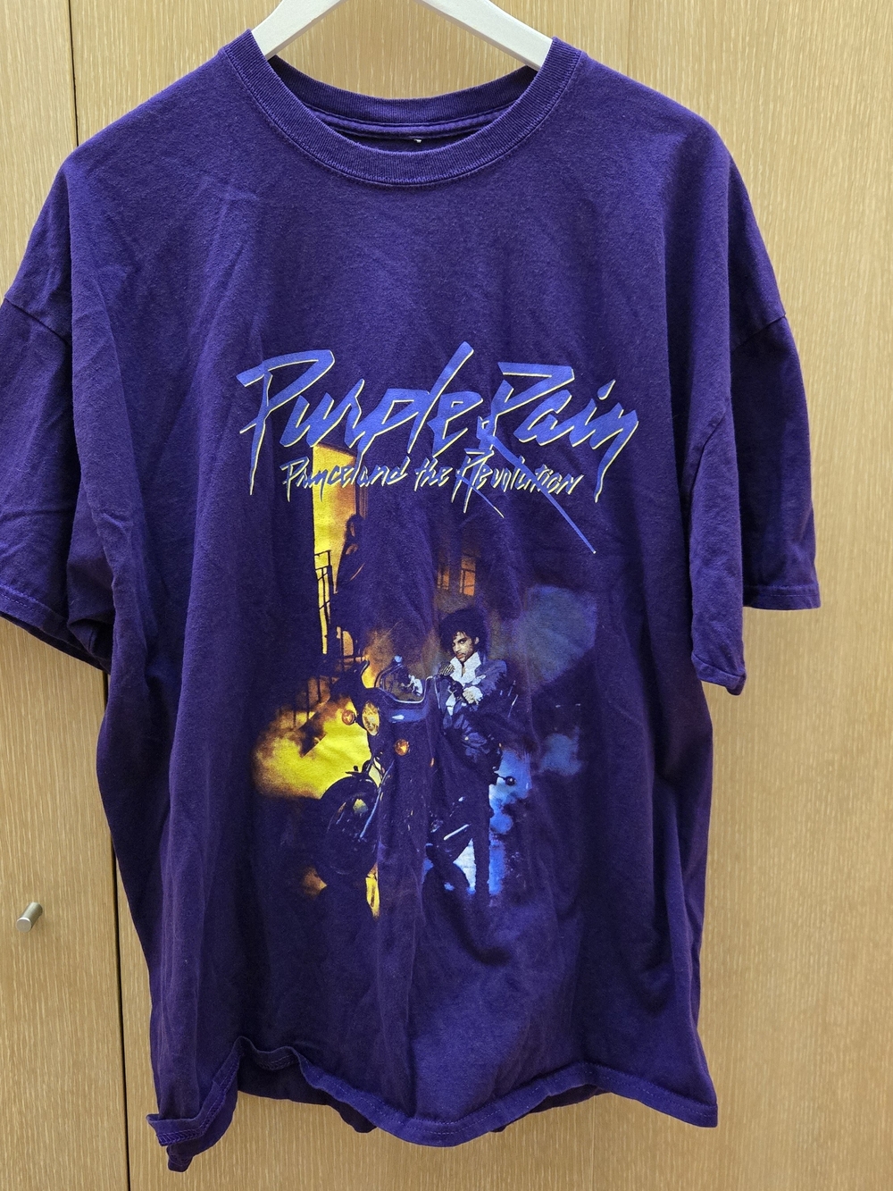 Prince Purple Rain & The Revolution Purple Graphic T-Shirt 2XL Music Tee